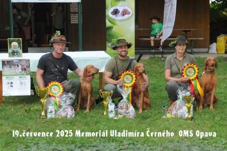 Výsledky - MVČ - Klubové lesní zkoušky 19. 7. 2025