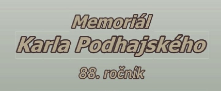 Výsledky - Memoriál Karla Podhajského